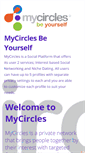 Mobile Screenshot of mycircles.com