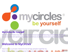 Tablet Screenshot of mycircles.com